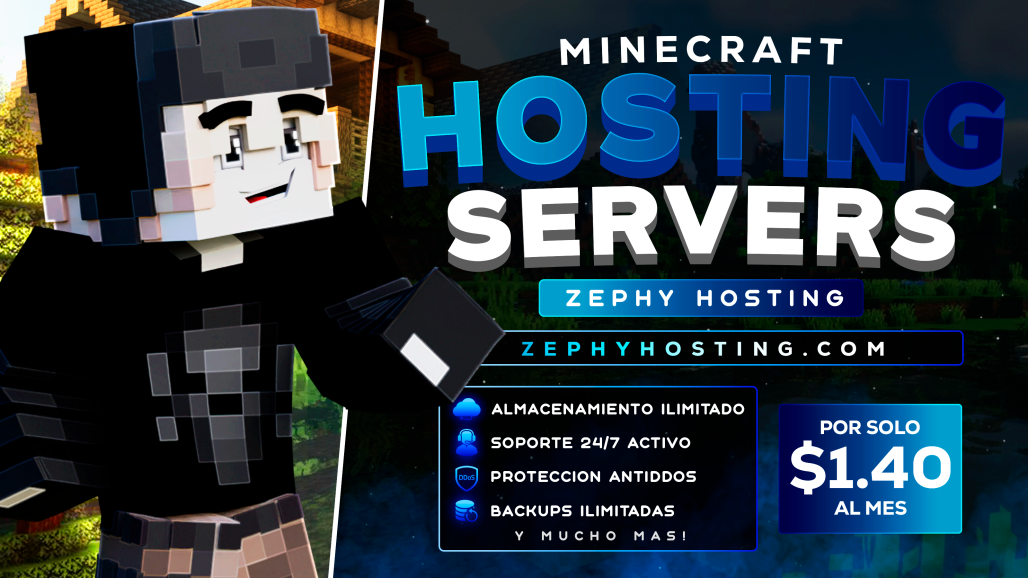 Promoción Zephy Hosting